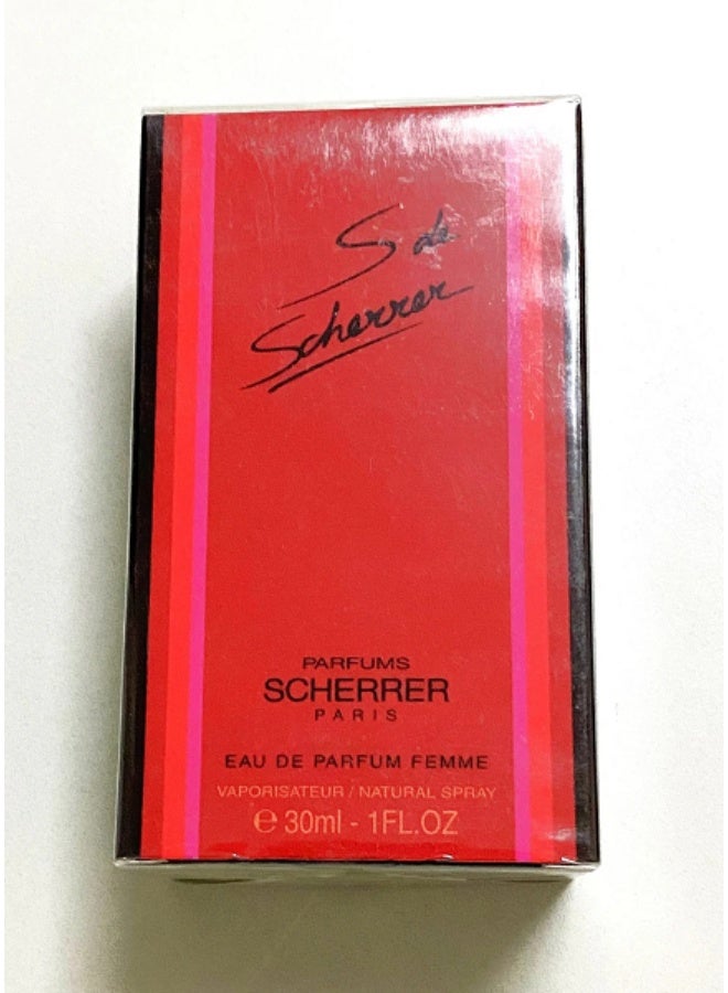 SCHERRER S De Scherrer By Jean Louis Scherrer Eau De Perfume 30Ml Spray Original Rare Collection - Image 2
